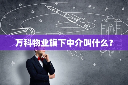万科物业旗下中介叫什么？