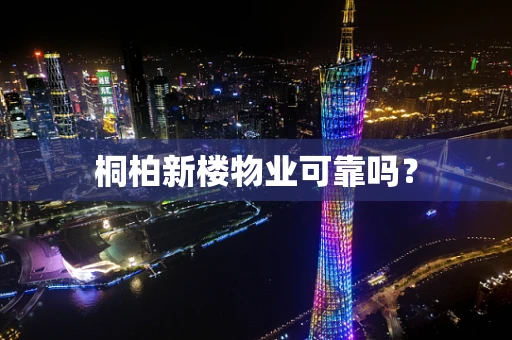 桐柏新楼物业可靠吗？