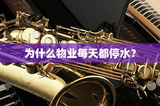 为什么物业每天都停水？