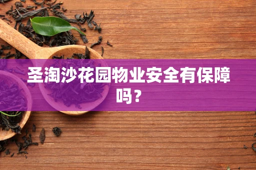 圣淘沙花园物业安全有保障吗？