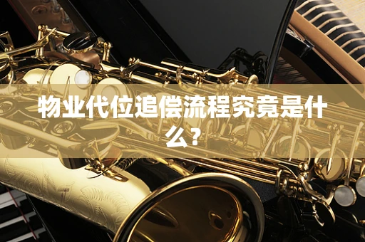 物业代位追偿流程究竟是什么？