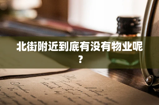 北街附近到底有没有物业呢？