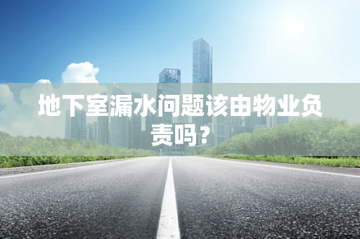 地下室漏水问题该由物业负责吗？
