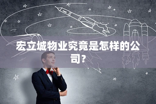 宏立城物业究竟是怎样的公司？