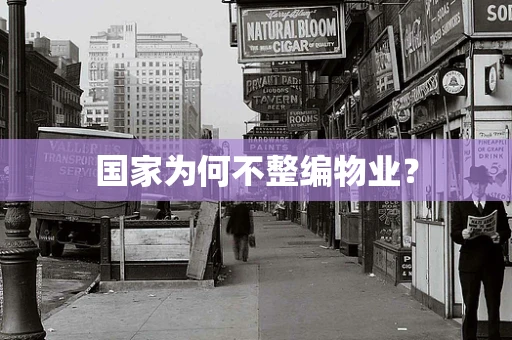 国家为何不整编物业？