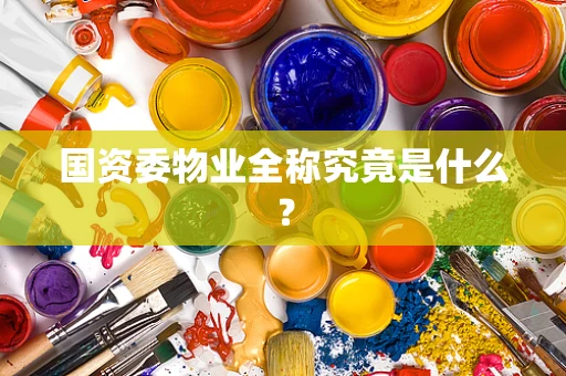 国资委物业全称究竟是什么？
