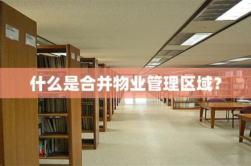 什么是合并物业管理区域？