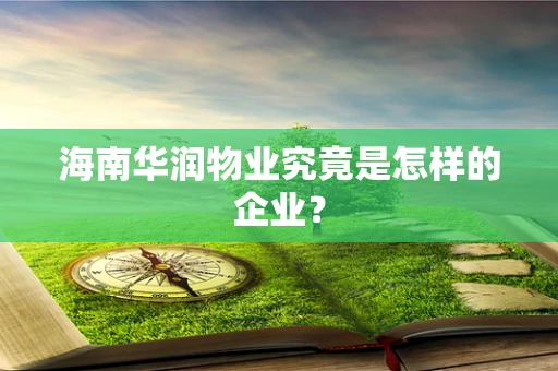 海南华润物业究竟是怎样的企业？