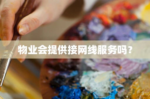 物业会提供接网线服务吗？