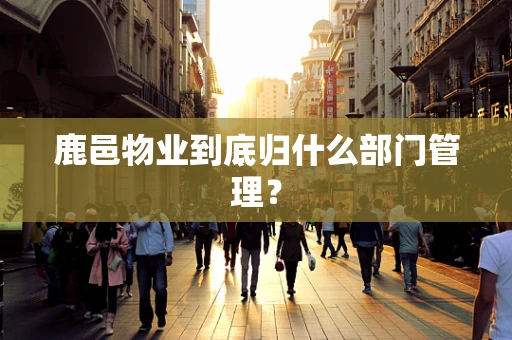 鹿邑物业到底归什么部门管理？
