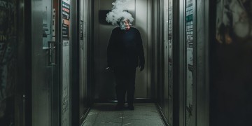 电梯抽烟物业有权曝光吗？