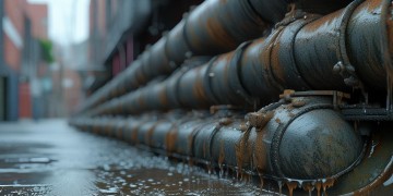 堵物业雨水管违法吗？