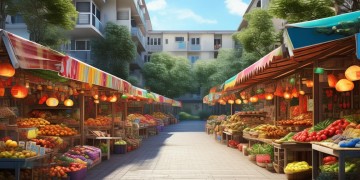 小区门口摆摊，物业有权干预吗？