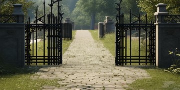 物业为什么要把路堵上去？