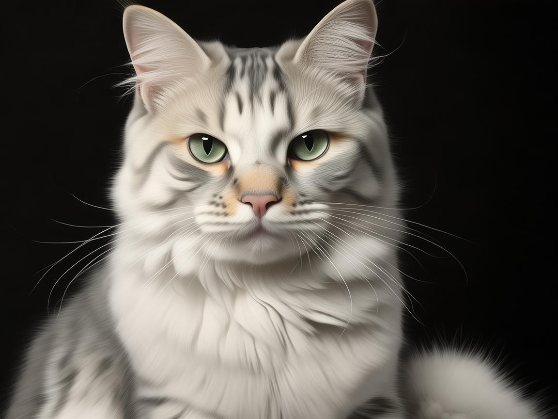 物业画的最像的猫是什么？
