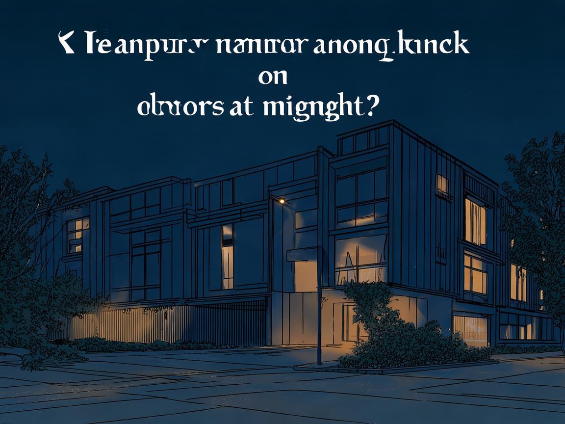 物业可以半夜敲门吗？